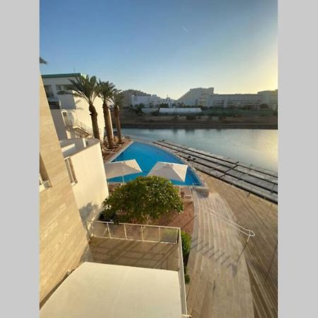 엘라트 Haverim Ba'Lagouna Amazing Duplex 3Br Front Sea 아파트 외부 사진