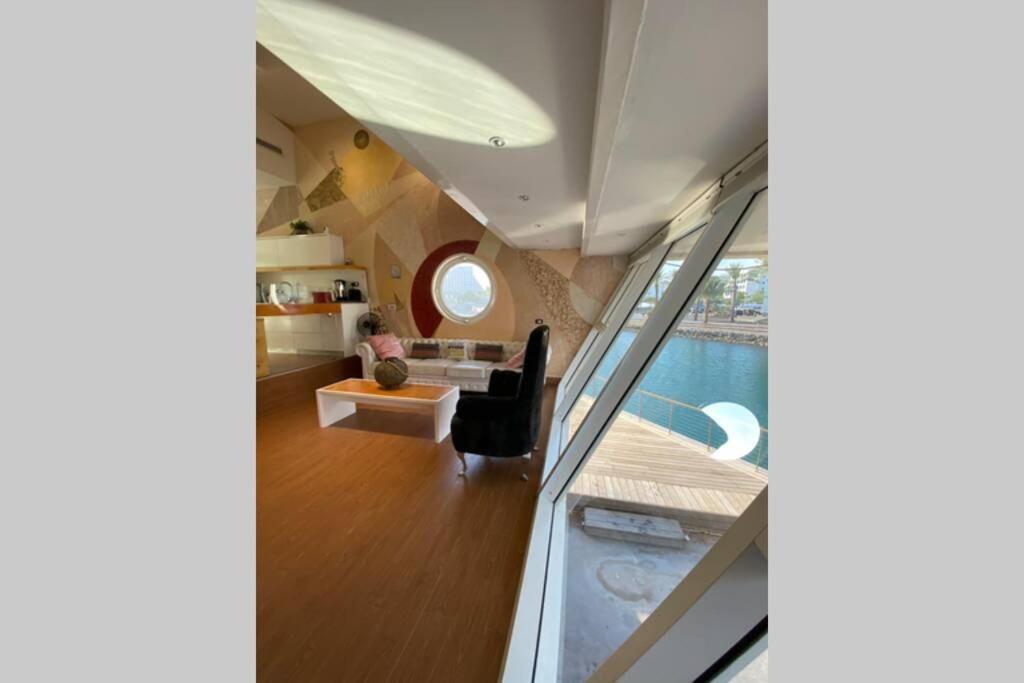 엘라트 Haverim Ba'Lagouna Amazing Duplex 3Br Front Sea 아파트 외부 사진