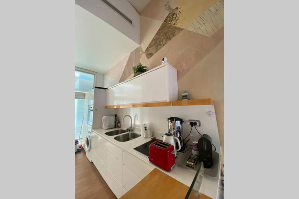 엘라트 Haverim Ba'Lagouna Amazing Duplex 3Br Front Sea 아파트 외부 사진